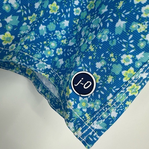 Johnnie-O Men's Riptide Blue Tyndall Floral Print Swim Trunks Sz XXL - Picture 3 of 5